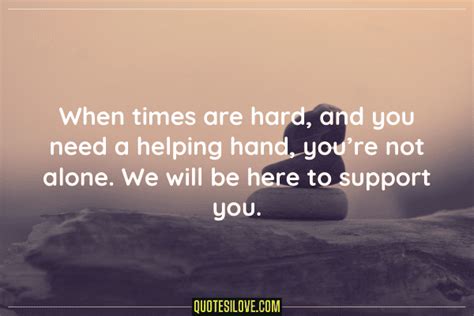 I always support the .